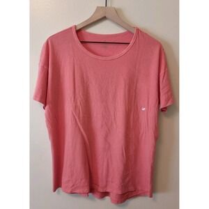 Offline By Aerie NWT Relaxed Coral Tee Sz M Casual Everyday Coastal Preppy‎
